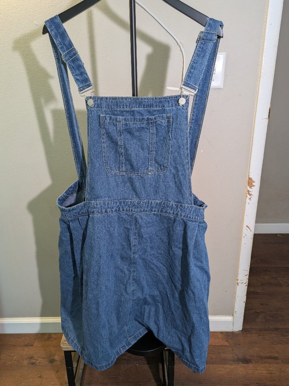Shein Curve Jean Overall Skirt